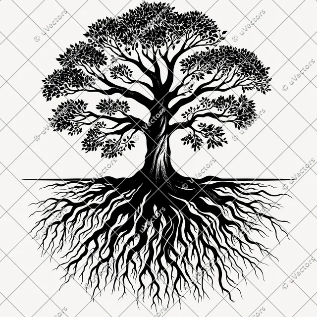 Tree Roots Tree Roots Artworks Design 69 SVG