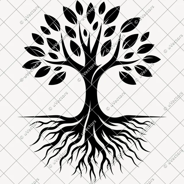 Tree Roots Tree Roots Artworks Design 7 SVG