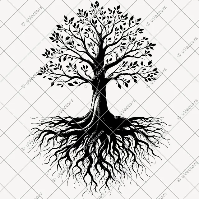 Tree Roots Tree Roots Artworks Design 70 SVG
