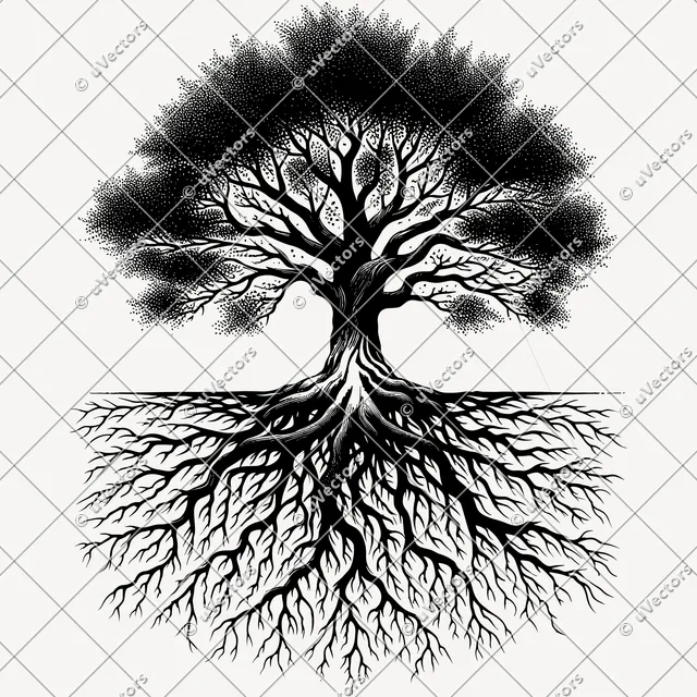 Tree Roots Tree Roots Artworks Design 71 SVG