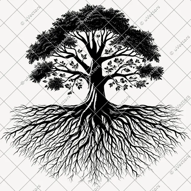 Tree Roots Tree Roots Artworks Design 72 SVG