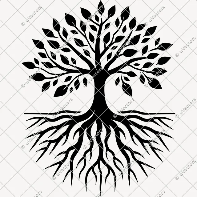 Tree Roots Tree Roots Artworks Design 8 SVG