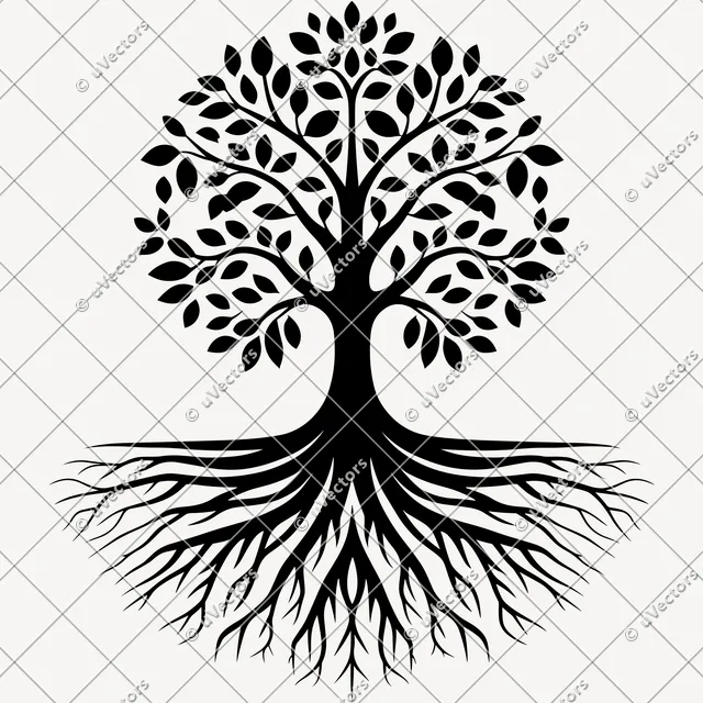 Tree Roots Tree Roots Artworks Design 9 SVG