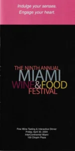 Festival Tasting Cover