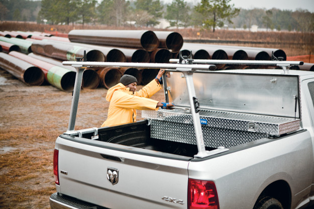 Heavy Duty Truck Racks  Heavy duty truck, Truck storage, Work truck