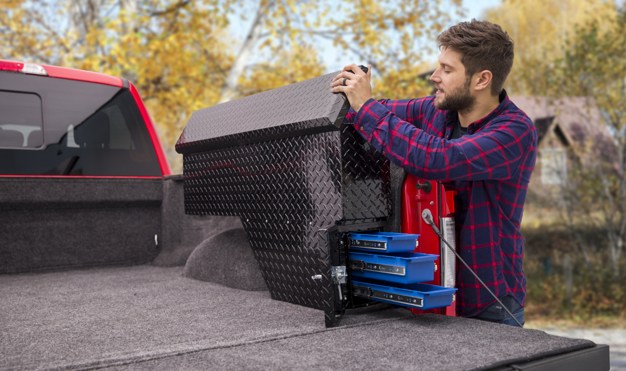 Locking Tool Box - Fender Mount