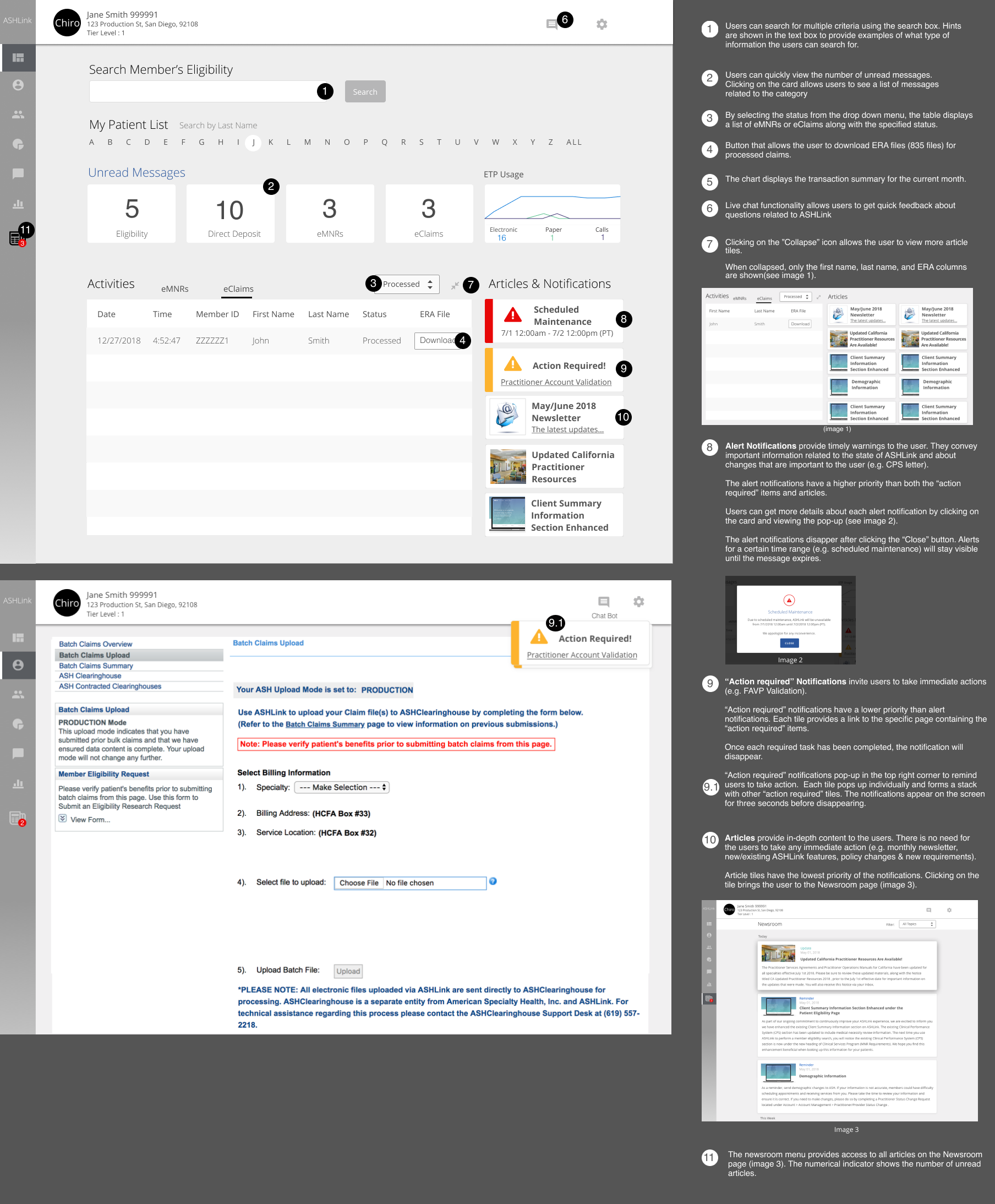 ASHLink Provider Management Software