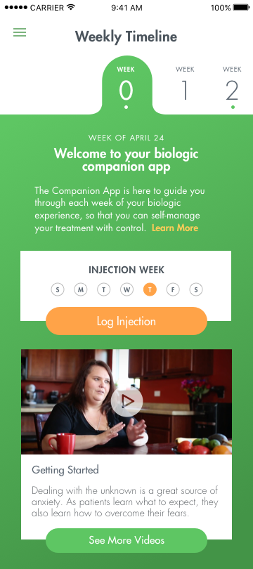 Biologic Medication Companion App for RA Patients