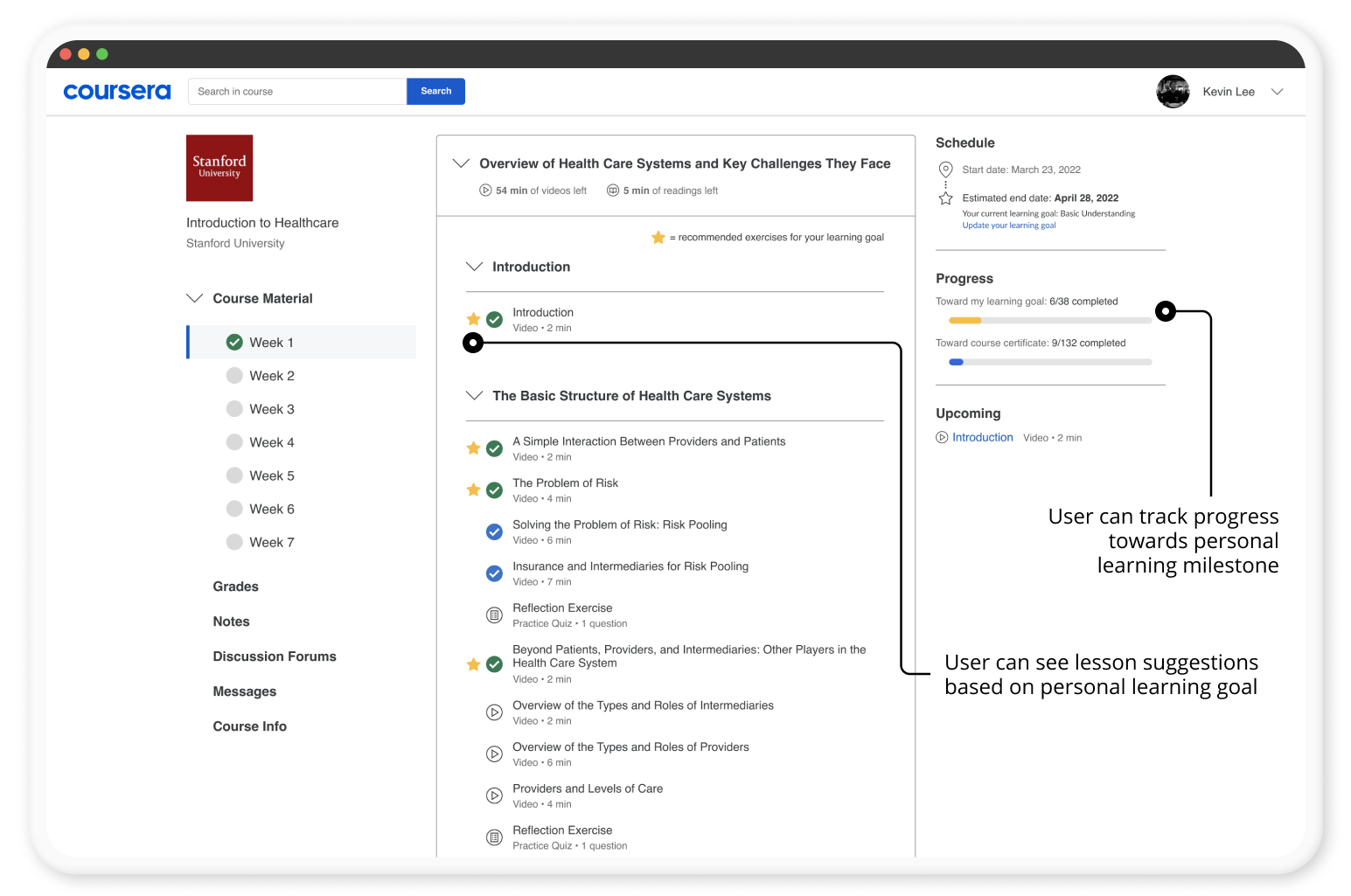 Design project with Coursera (case study)
