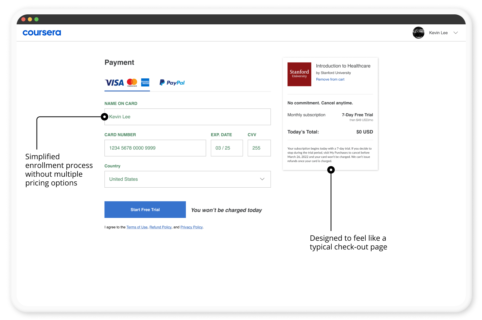 Design project with Coursera (case study)