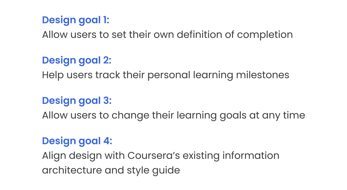 Design project with Coursera (case study)