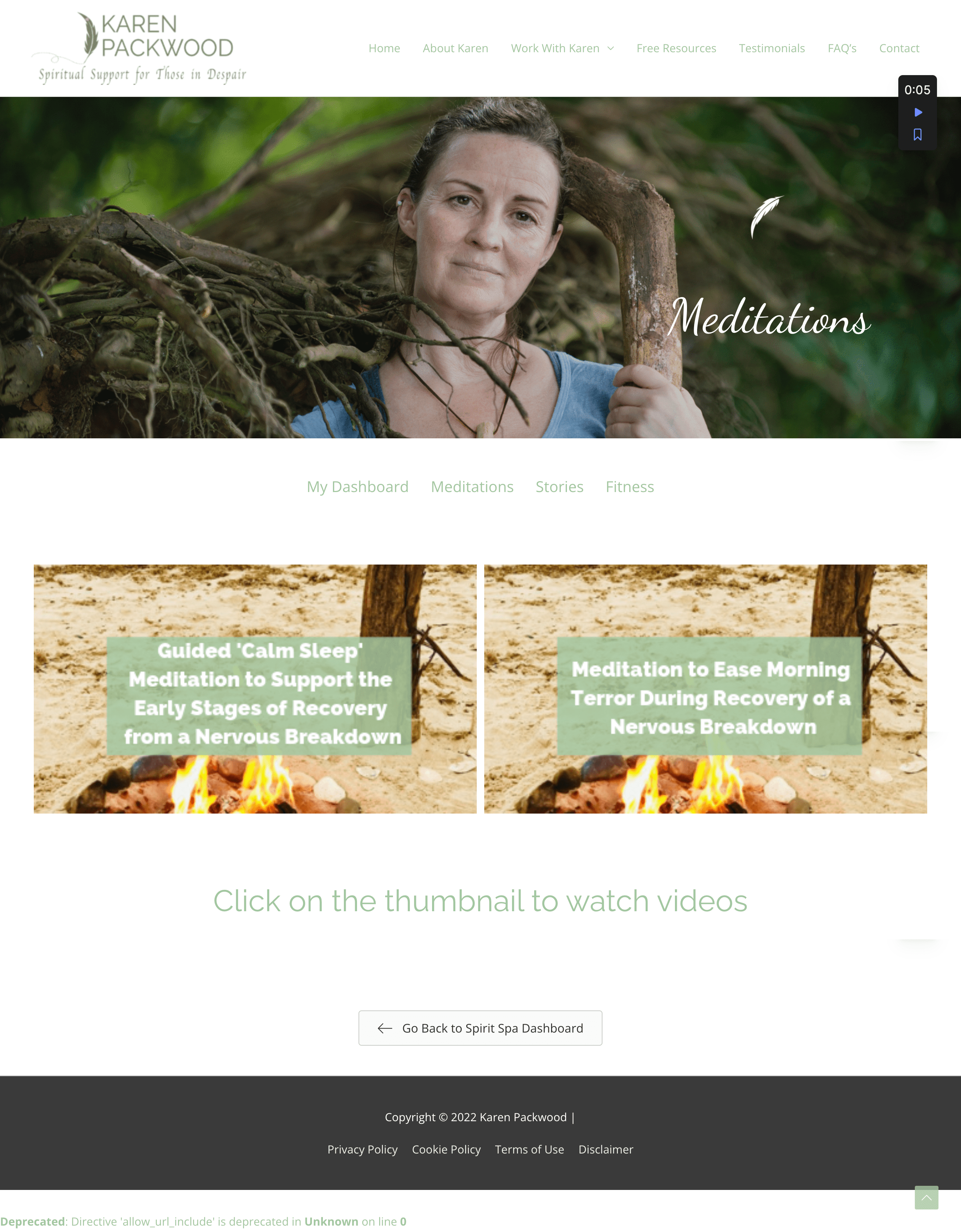 Screen design displayed in a mockup