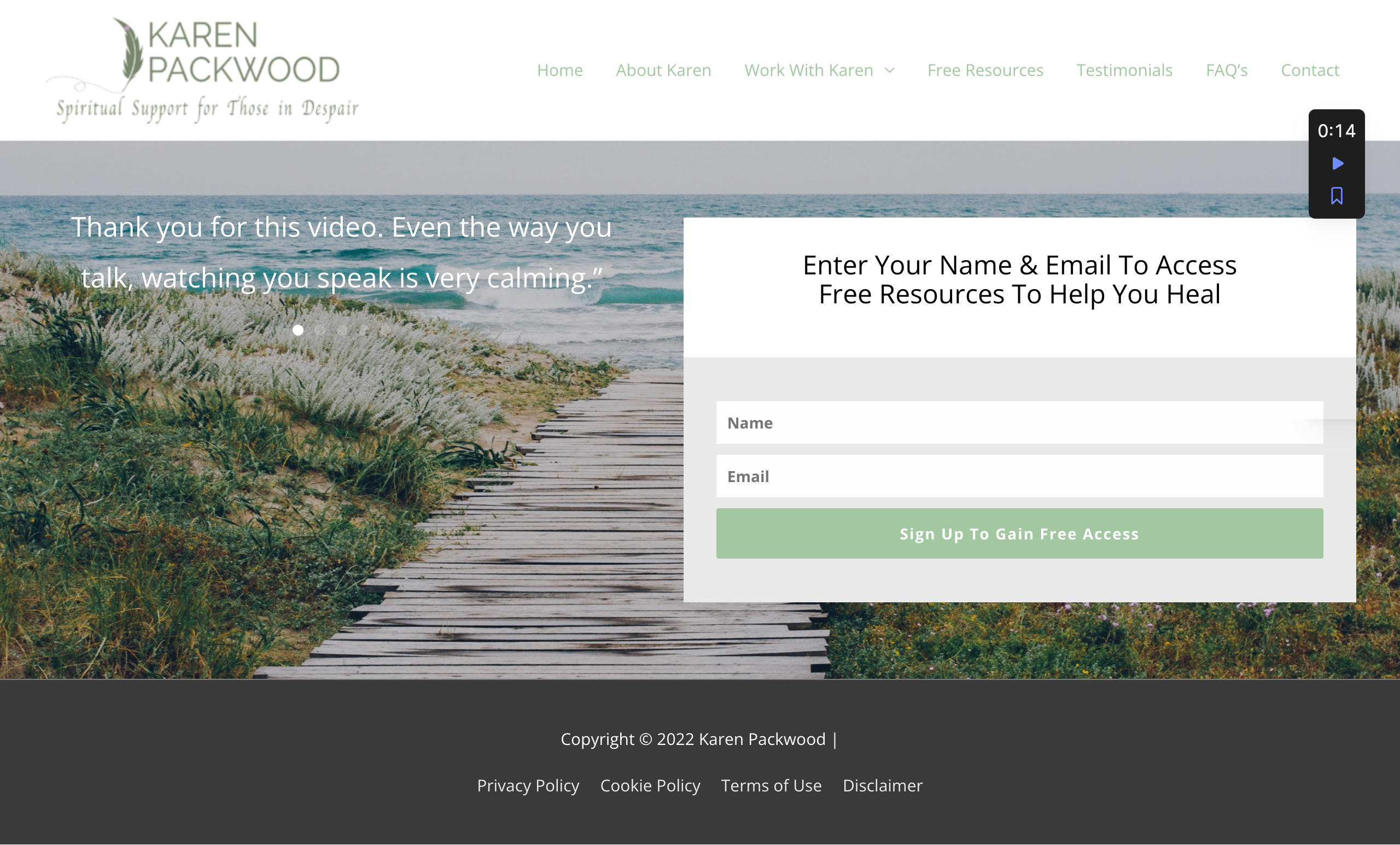 Screen design displayed in a mockup