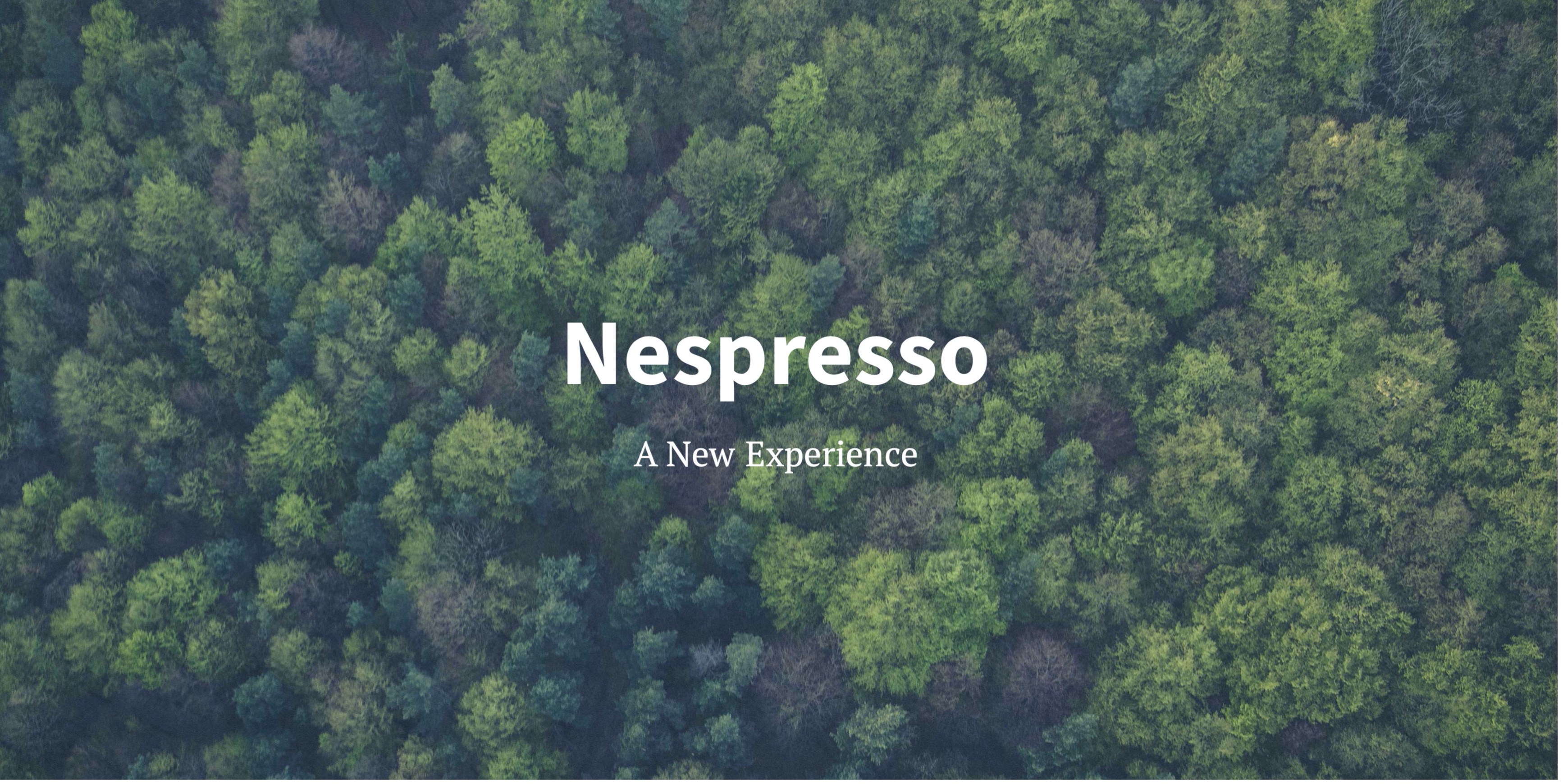 Nespresso's gifts capture the essence of the forest