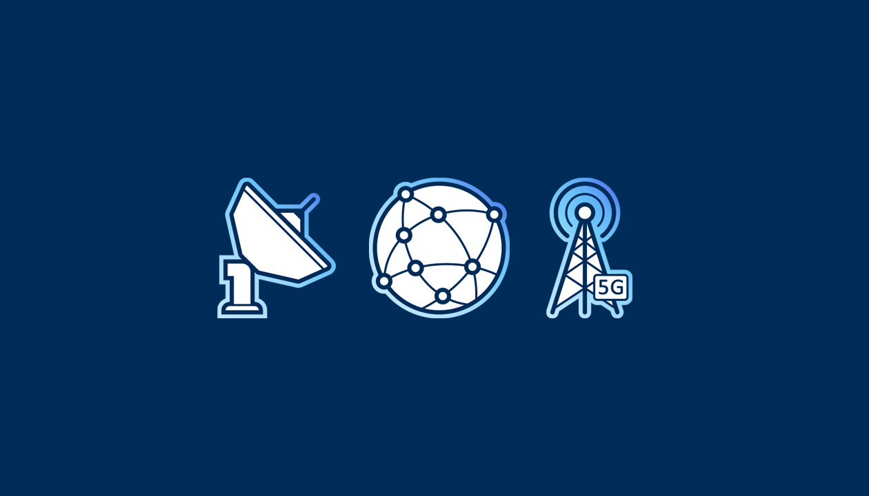 Icons with an earth-like glow