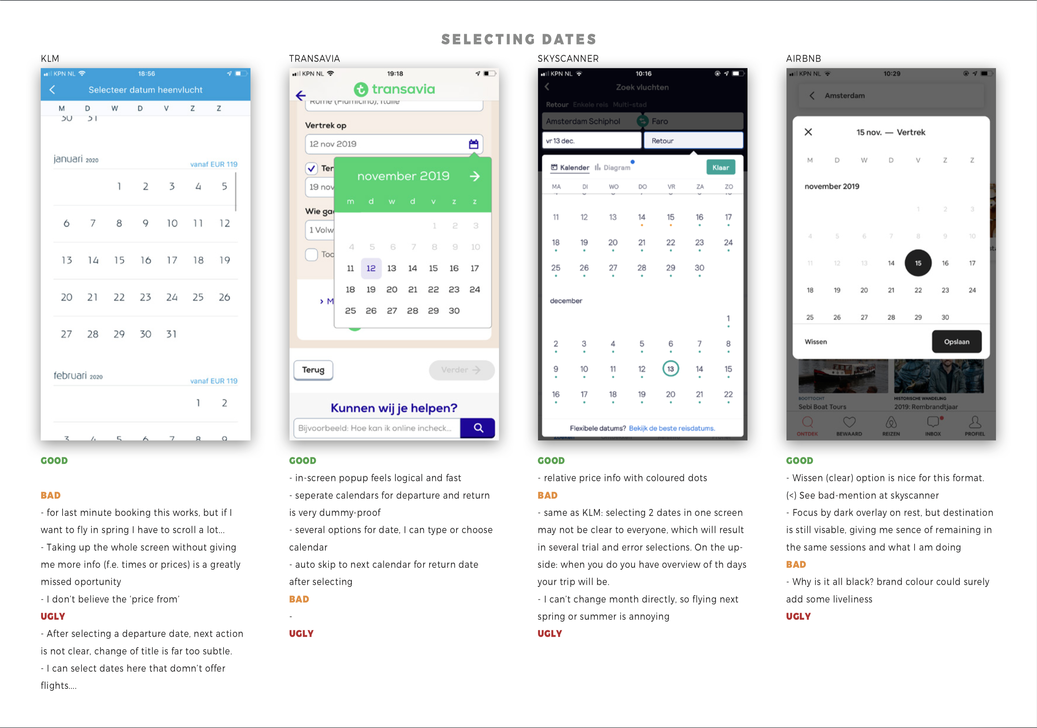 Improving online flight booking
