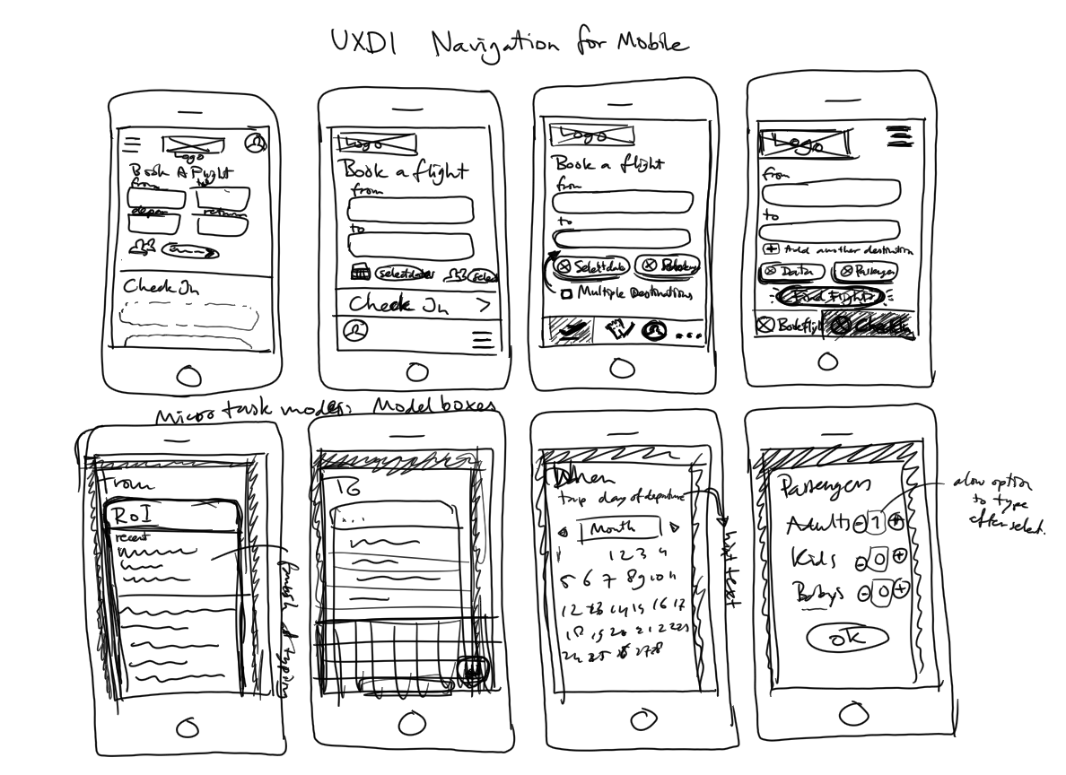 Improving online flight booking