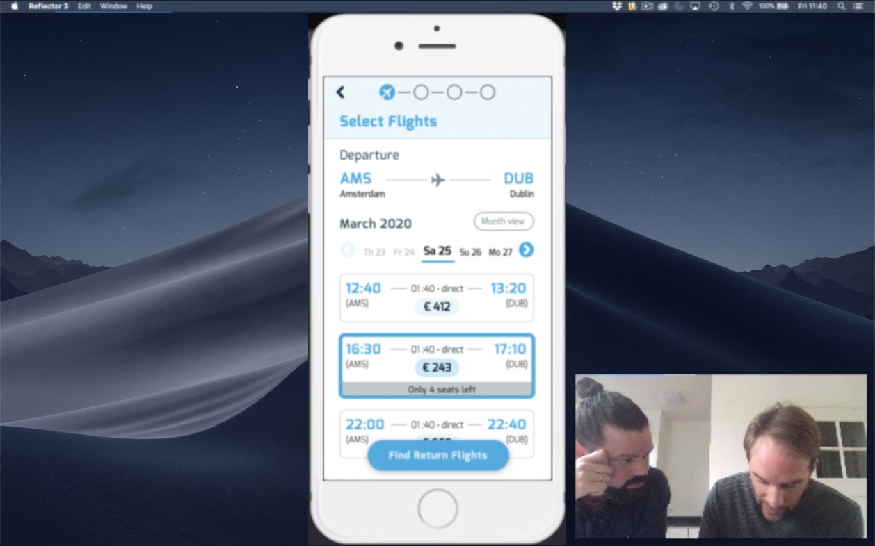 Improving online flight booking