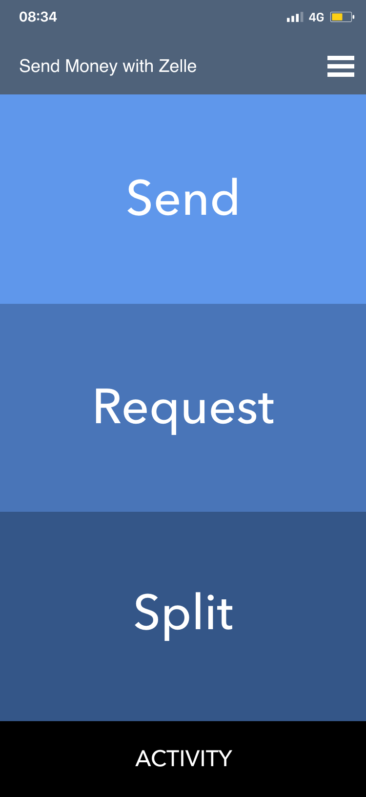 Screen design displayed in a mockup