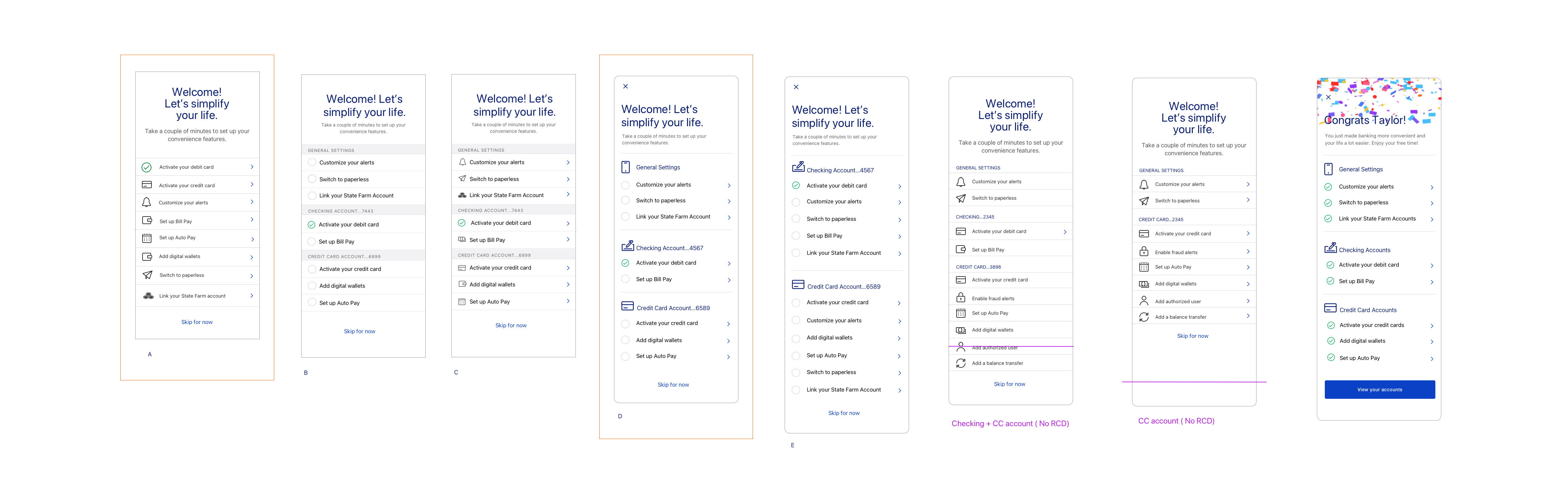 Onboarding Journey