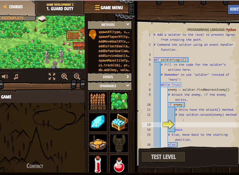 codecombat walkthrough