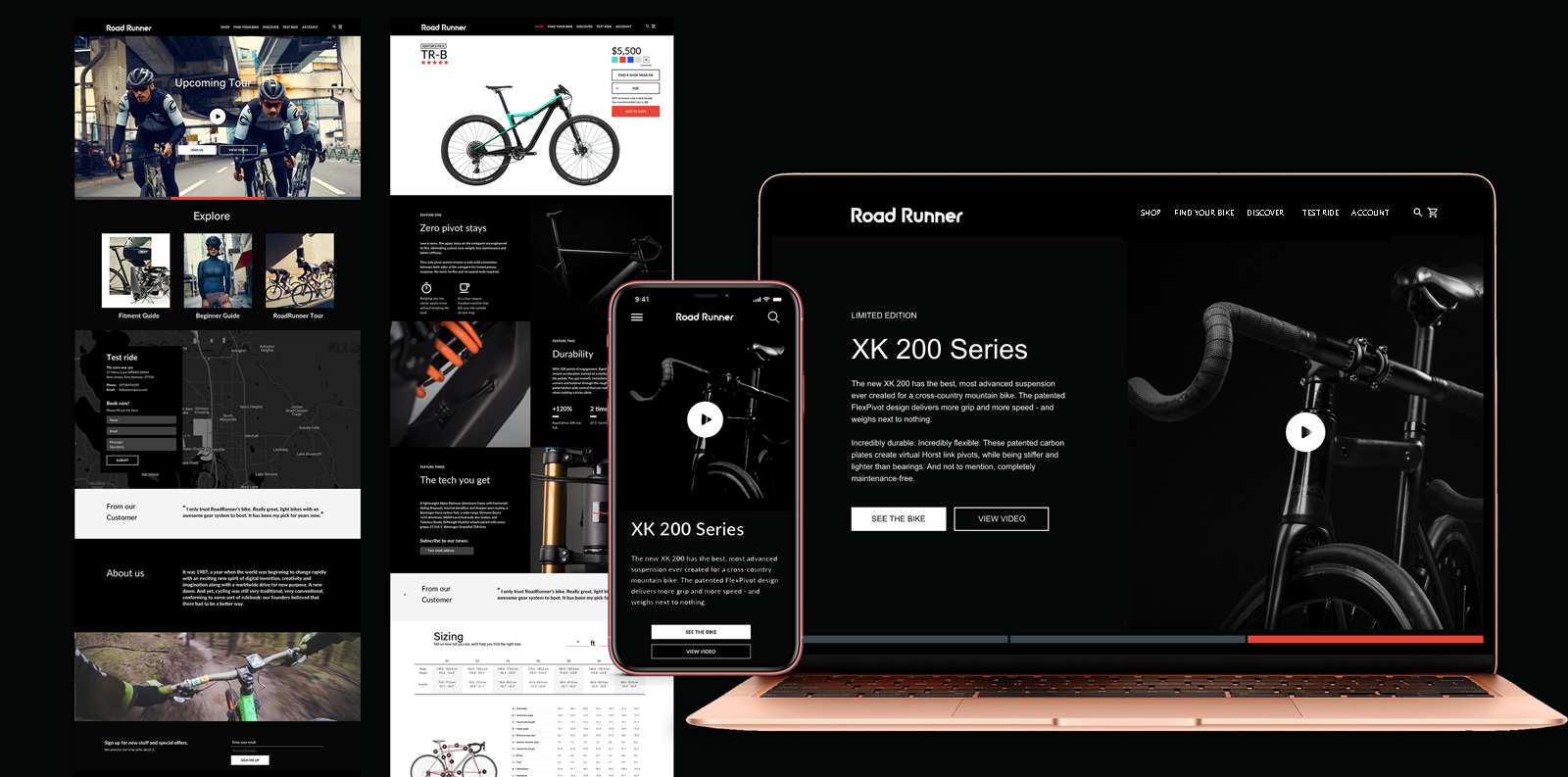 Web + Responsive: RoadRunner