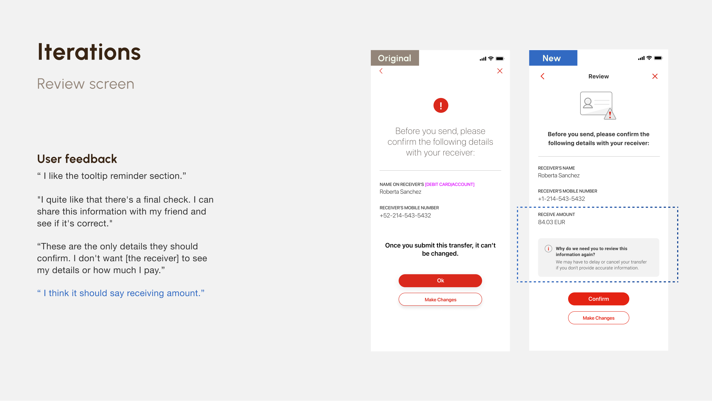 Mobile App: FastSend MoneyGram