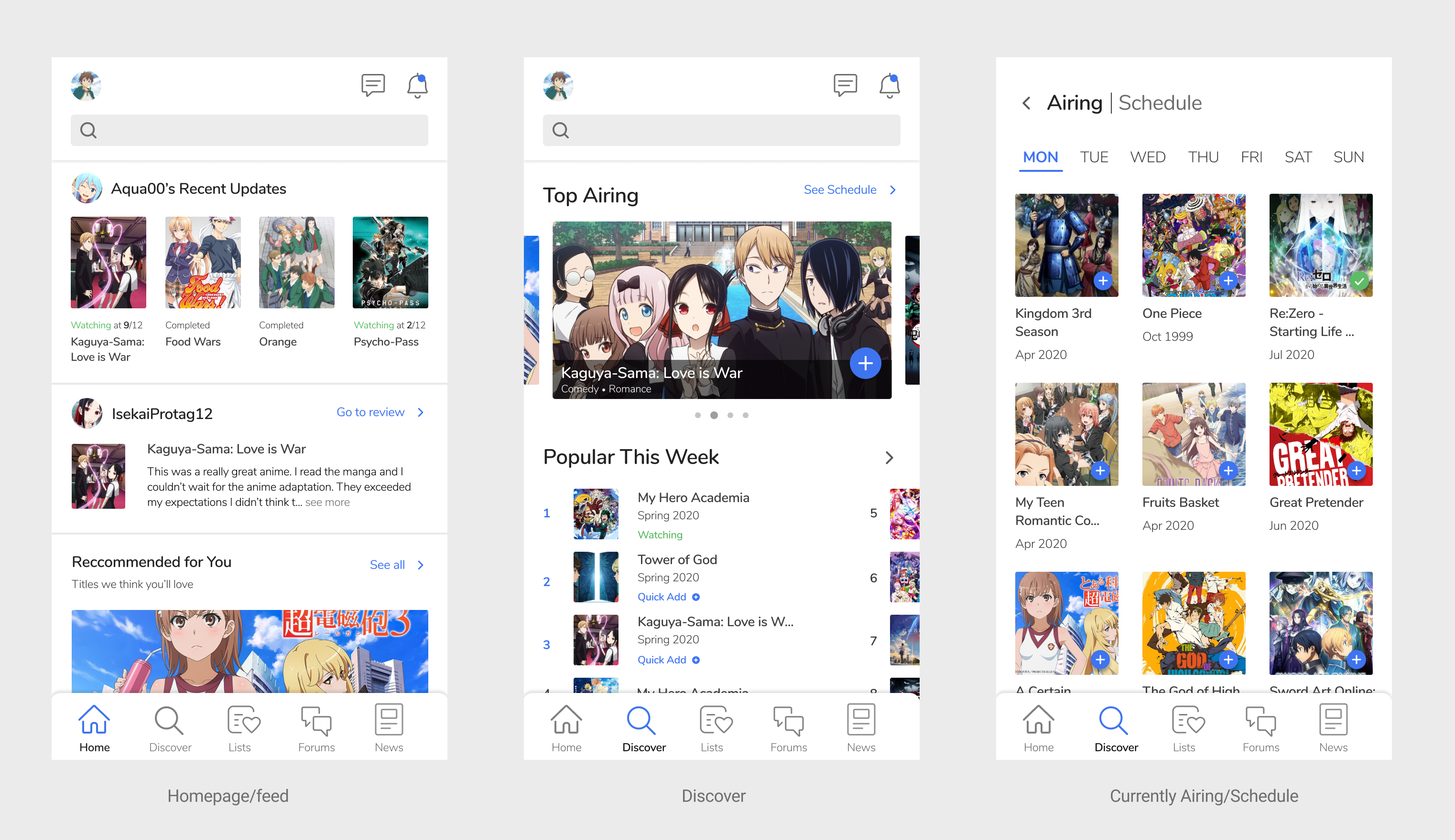 My Anime List  Windows 8 store App