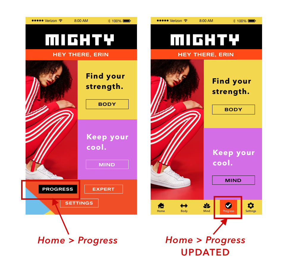 Mighty iOS app - Product Design