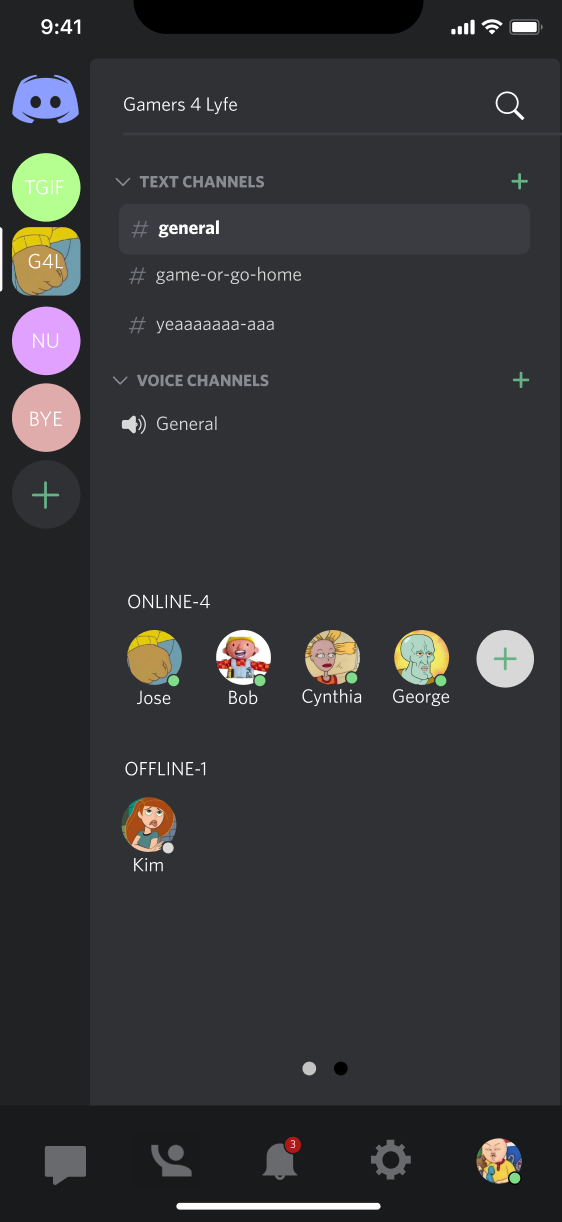 discord desktop site on mobile