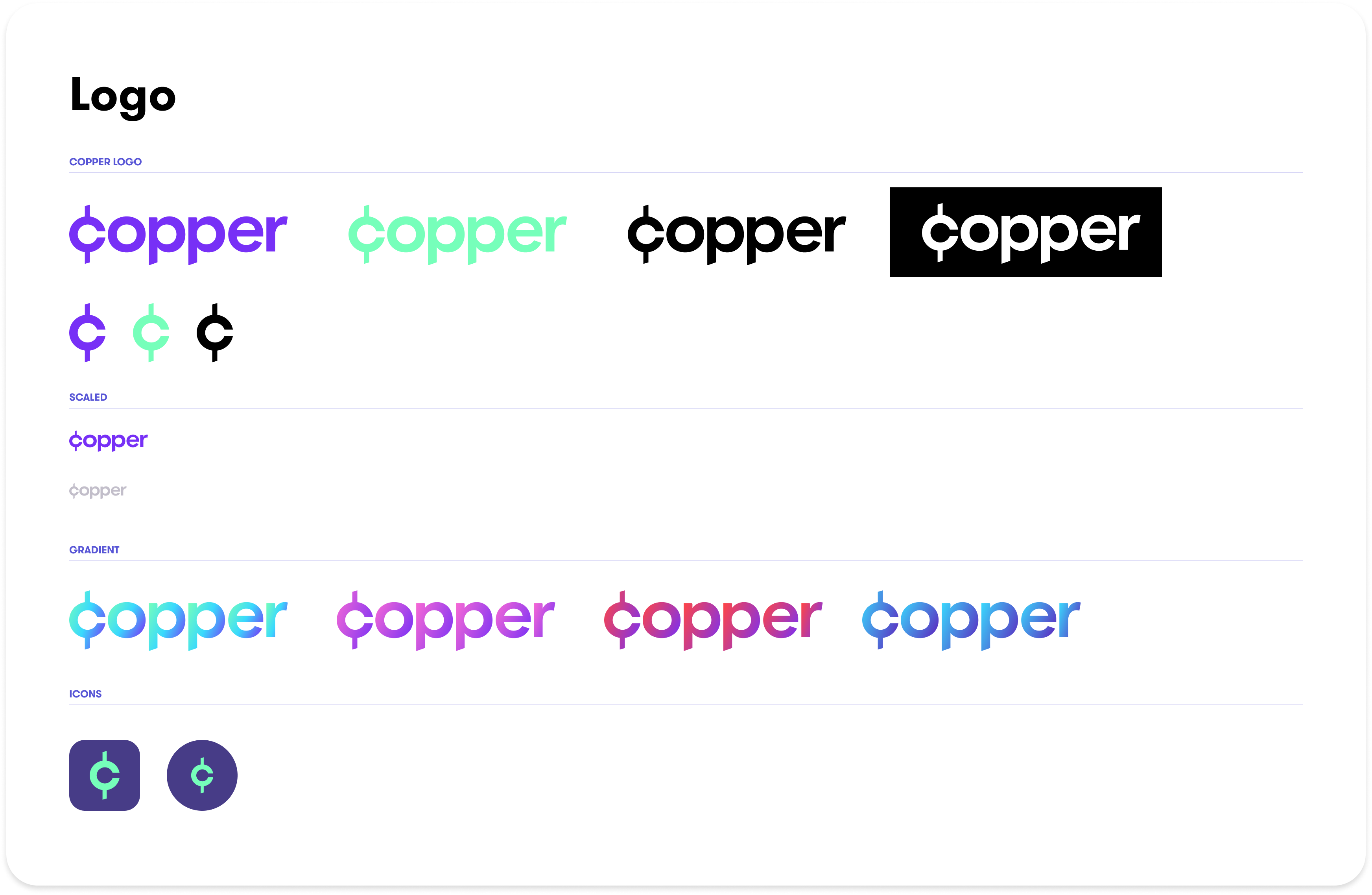 Copper Banking Design System