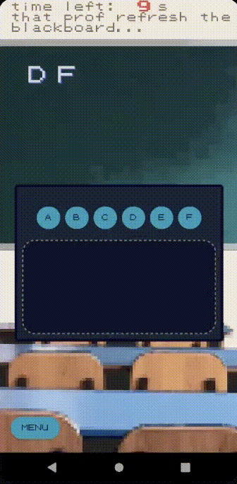 Screen design displayed in a mockup