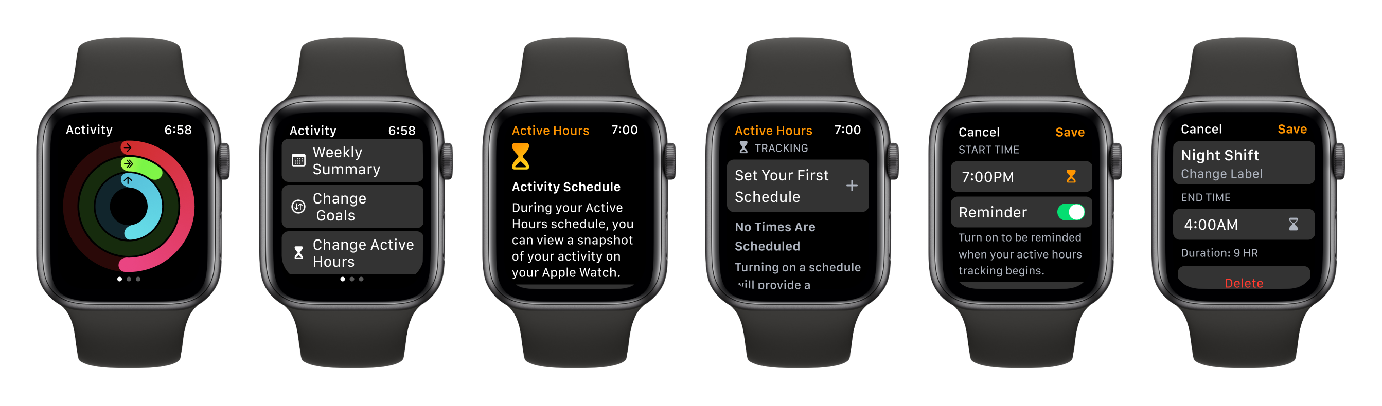 Apple Watch Activity Tracking