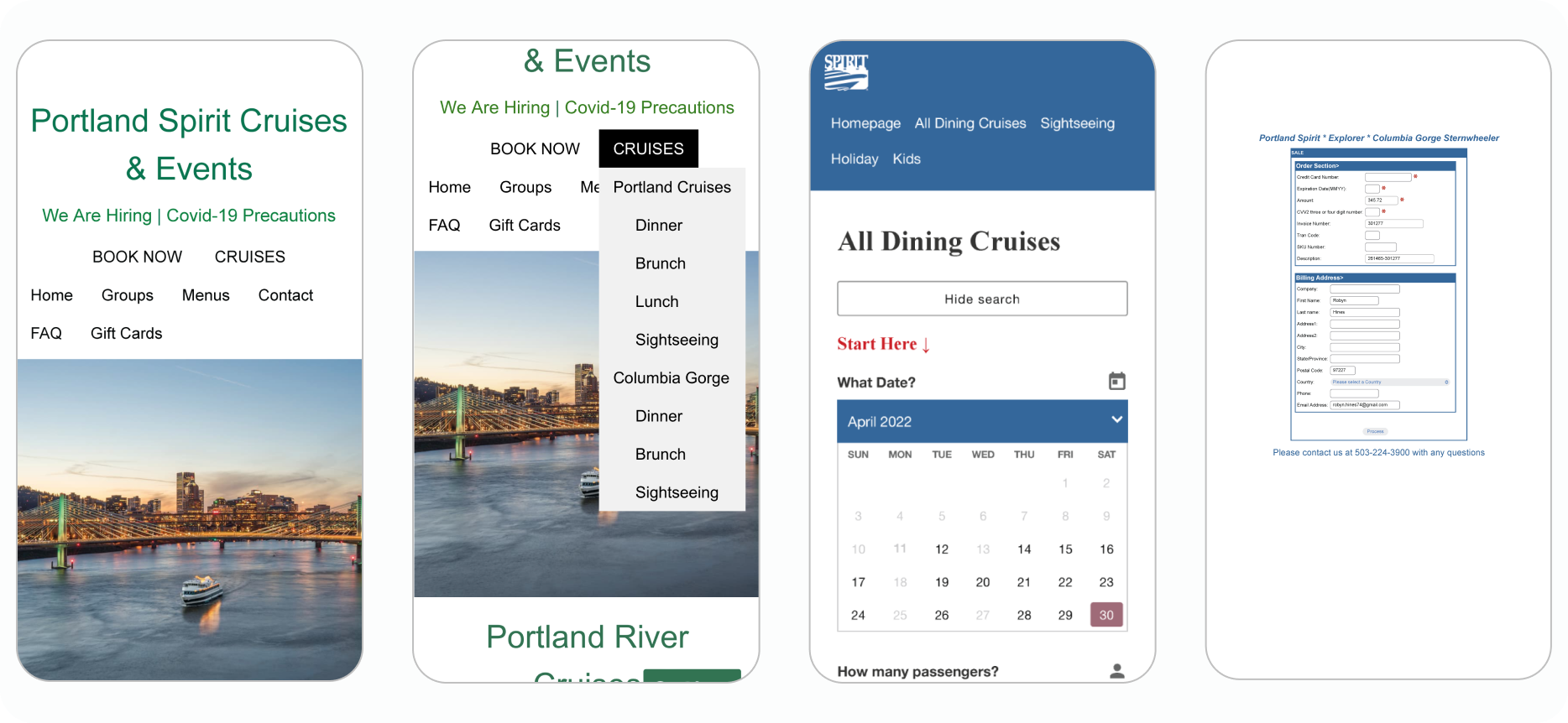 Portland Spirit Cruises & Events