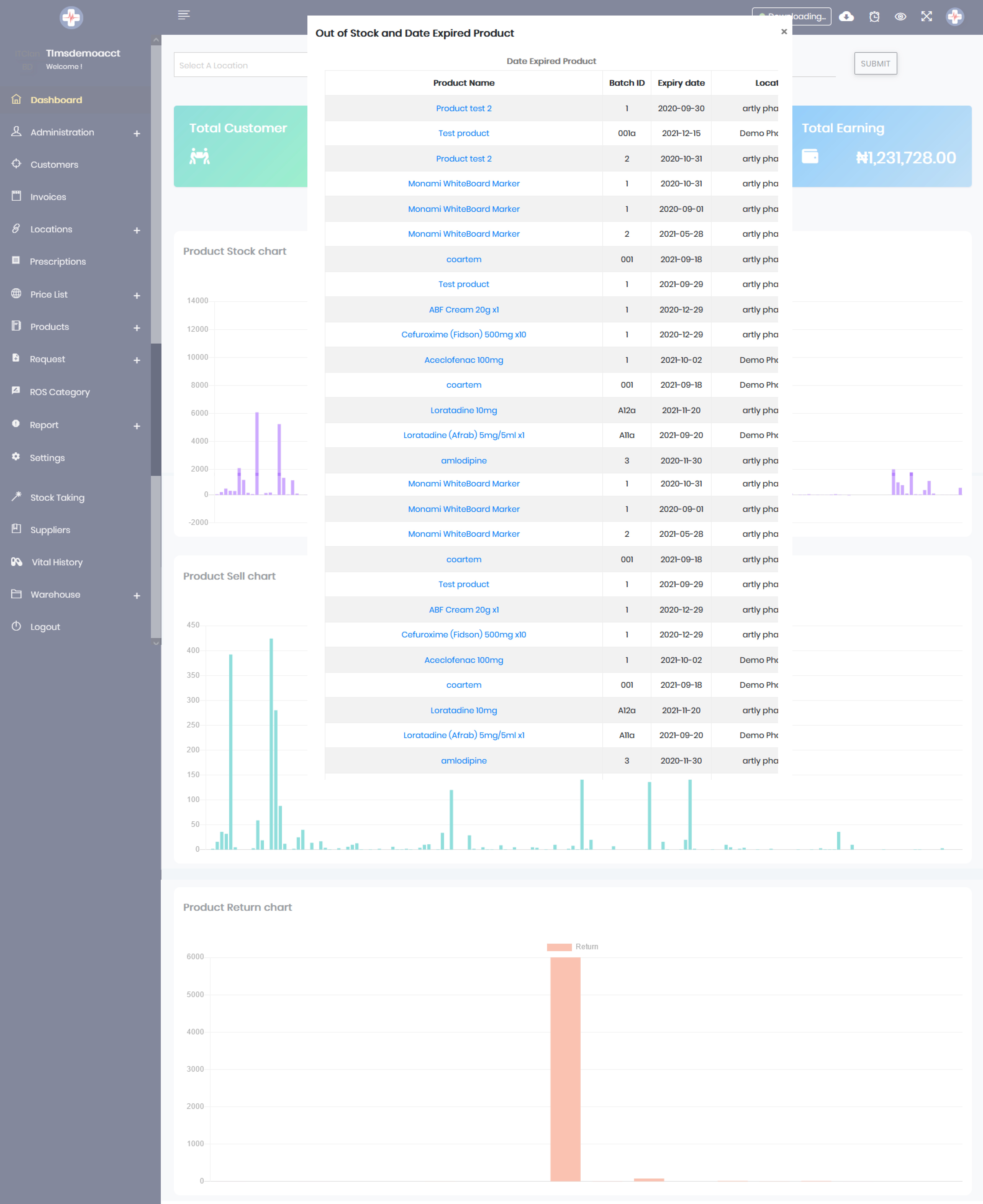 Talamus Inventory Management System