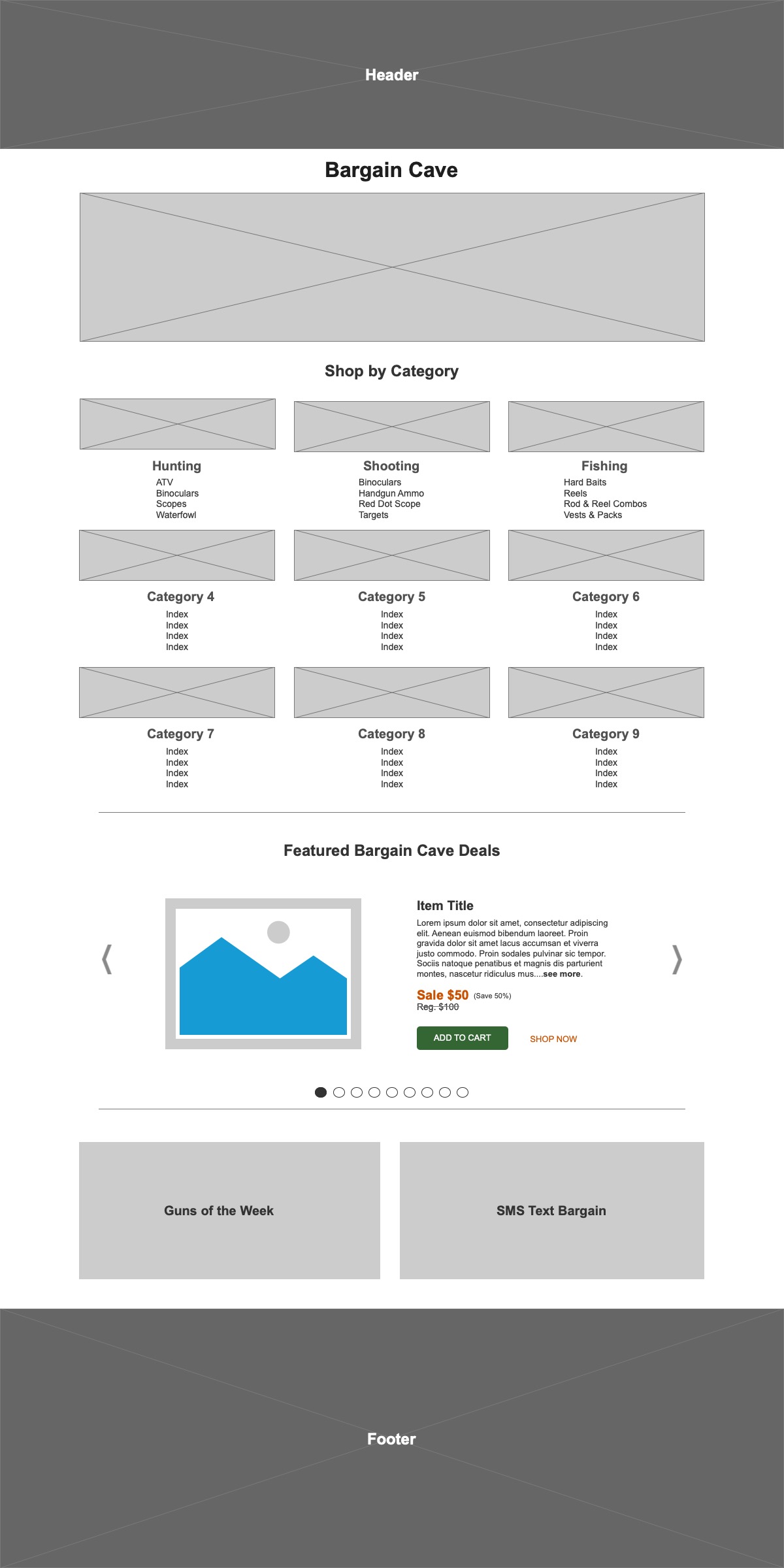Screen design displayed in a mockup