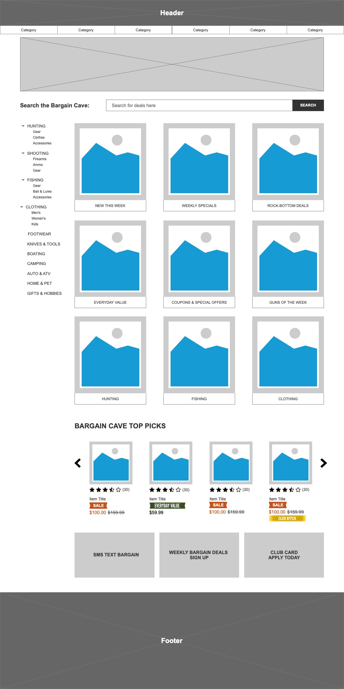 Screen design displayed in a mockup