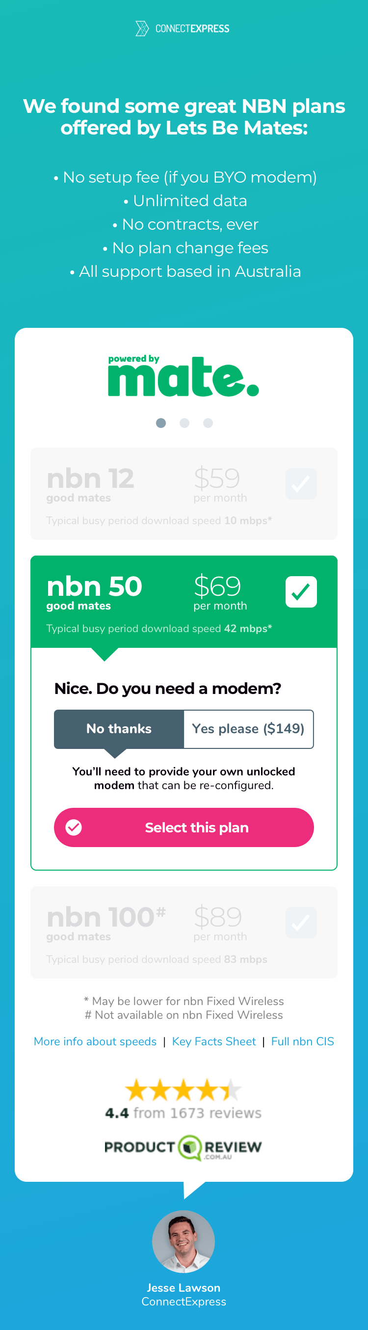 Screen design displayed in a mockup