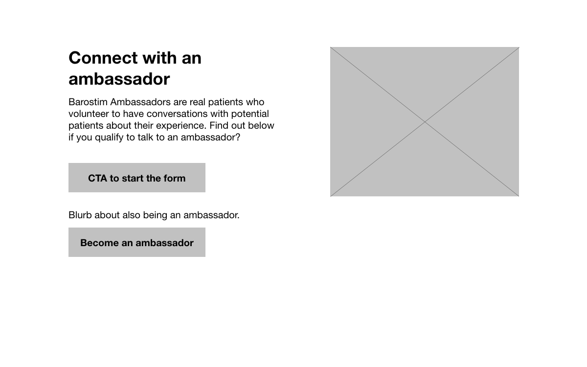 Screen design displayed in a mockup