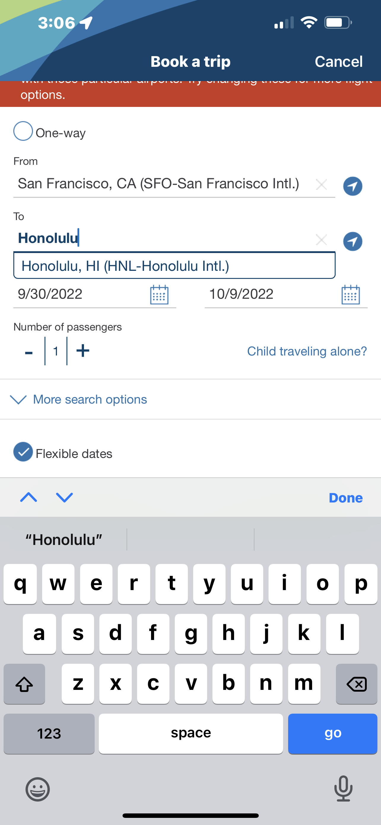 Screen design displayed in a mockup