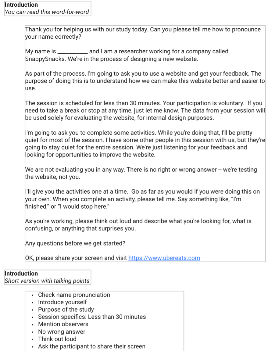UX Research for a Mobile App