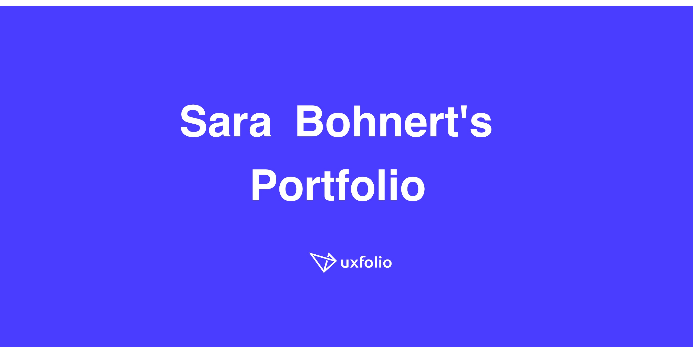 Sara's Portfolio