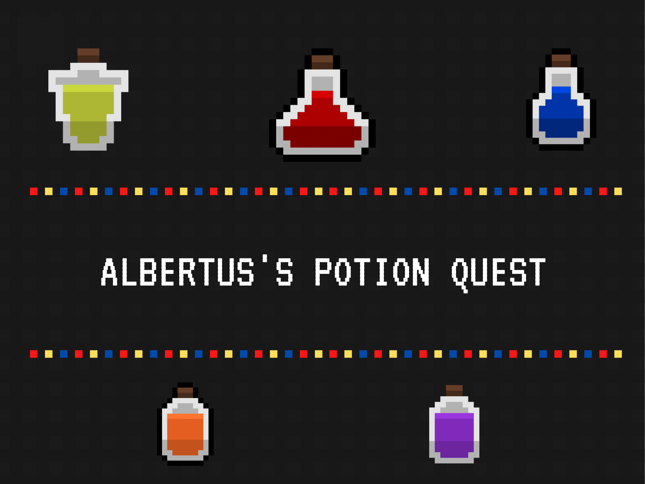 Albertus's Potion Quest: Exploring Game Design