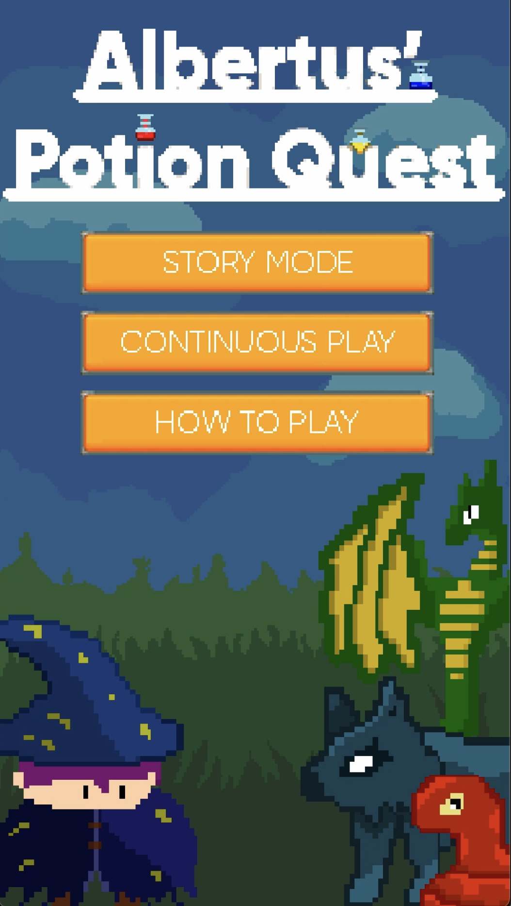 Albertus's Potion Quest: Exploring Game Design