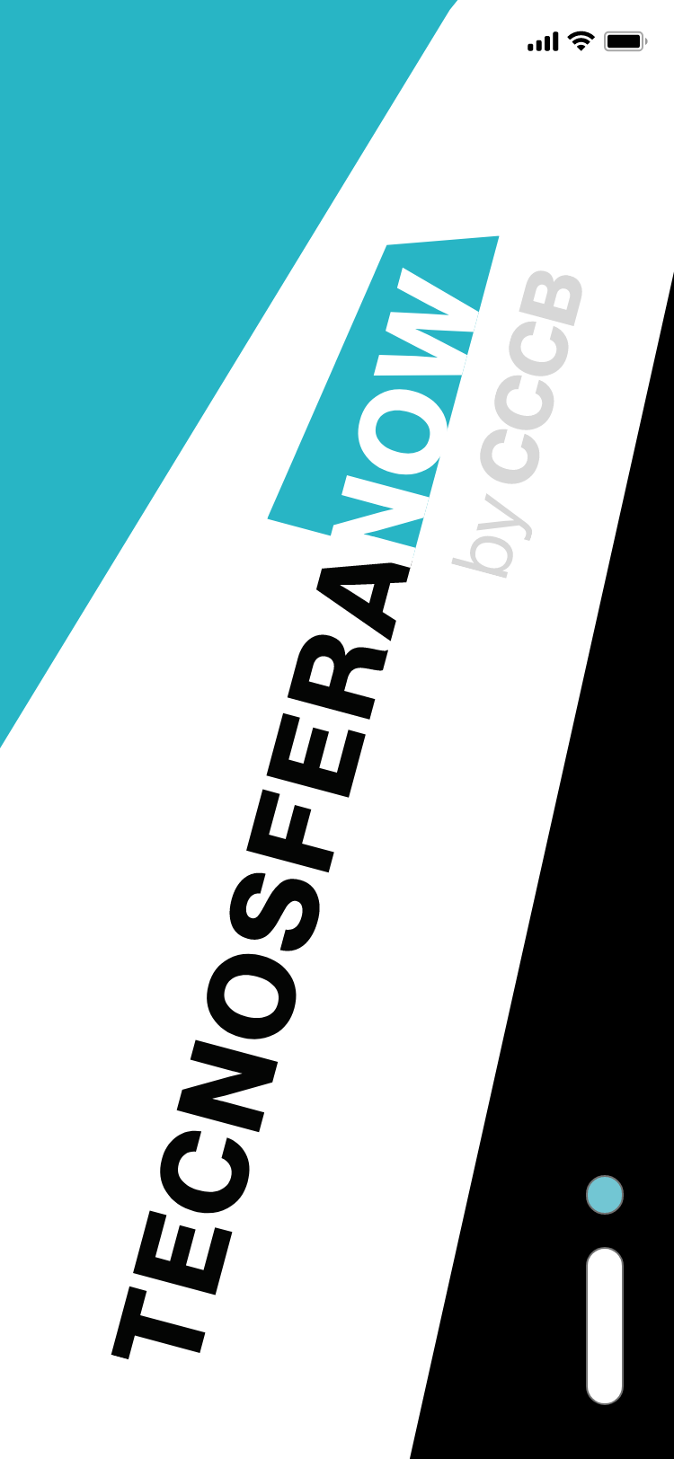 Screen design displayed in a mockup