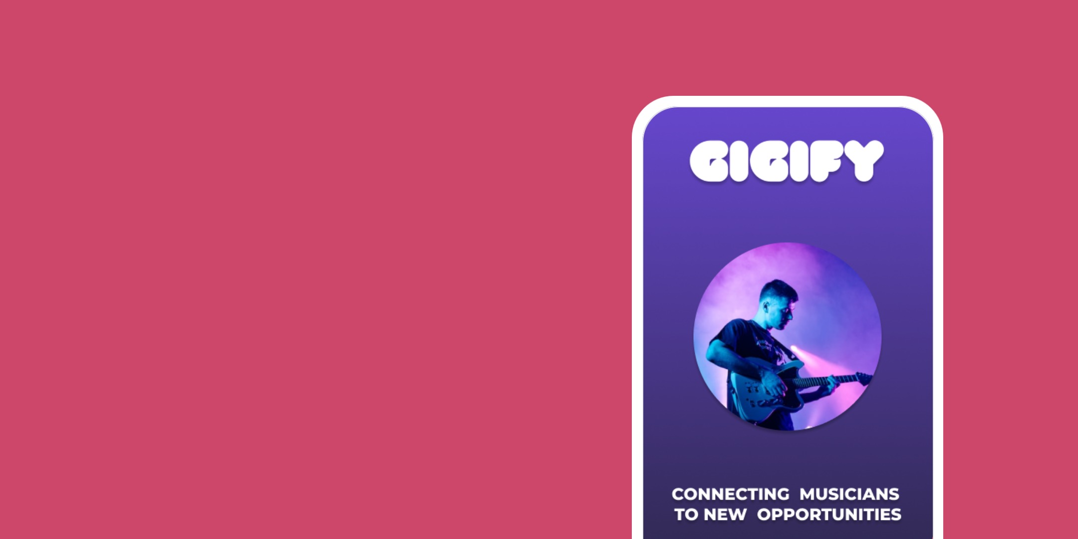 Designing a gig booking flow for a networking app for musicians