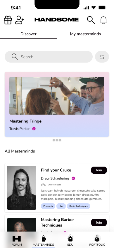 ✹ Handsome App
