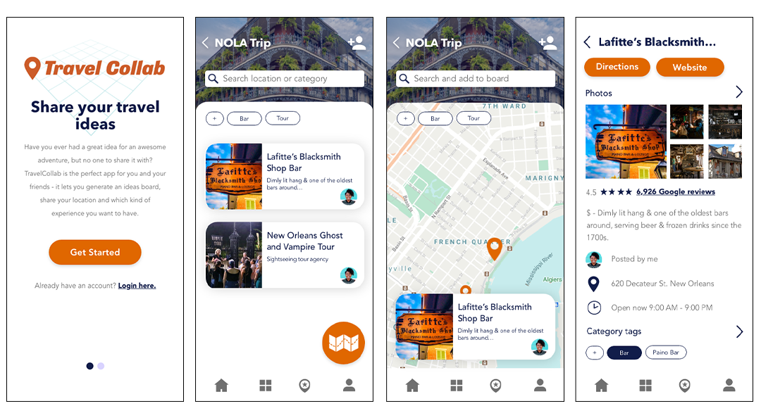 Travel Collaboration Mobile App