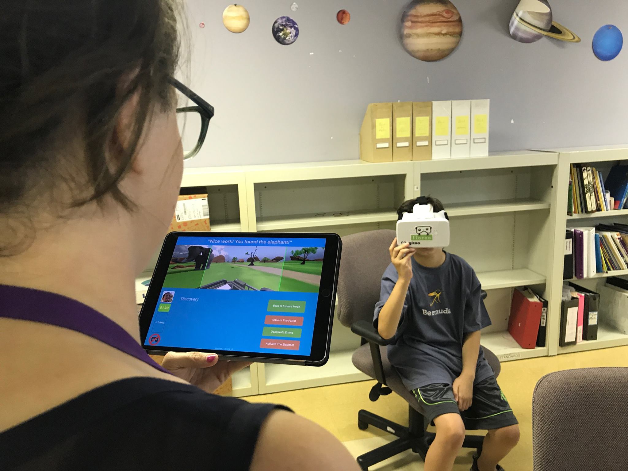 Clinician Dashboard Interface for VR Therapy