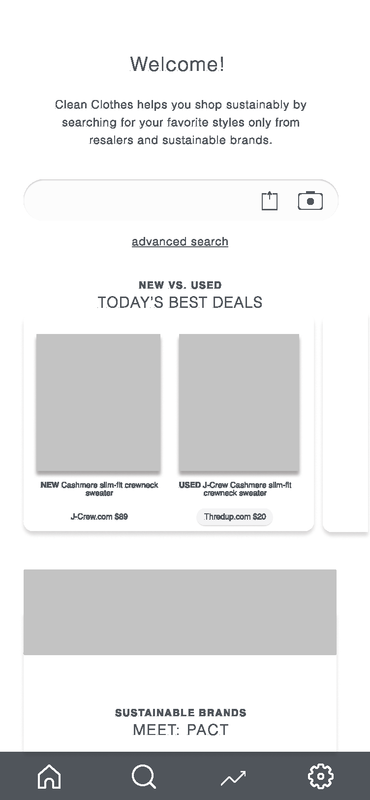 Sustainable Fashion Mobile App